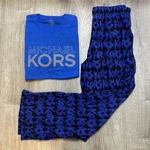 Men's Loungewear 2-Piece Sleep Set Michael Kors, POP BLUE XL